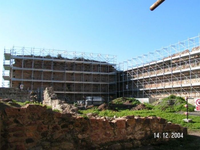 Archisio - Ponteggi Scaffali Engineering srl - Progetto Castello di bosa