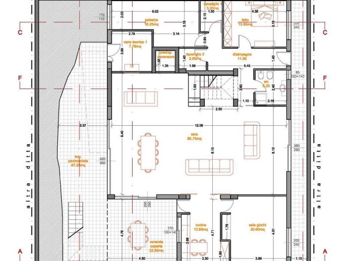 Archisio - Gianpaolo Vacca - Progetto Villa unifamiliare
