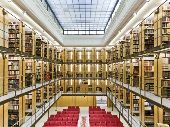 Archisio - Global Factory srl - Progetto Restauro libreria dellistituto pontificio orientale