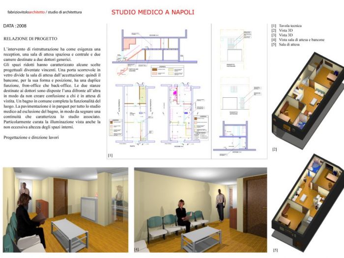 Archisio - Fabrizio Vitolo - Progetto Studio medico