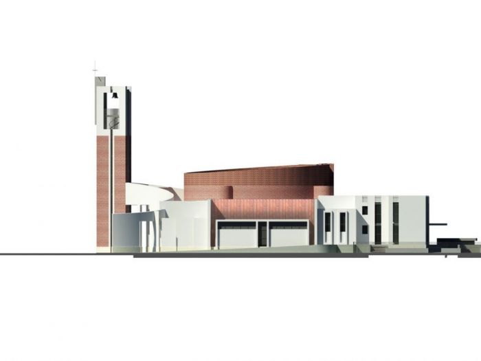 Archisio - Marco Dileo - Progetto San benedetto abate church