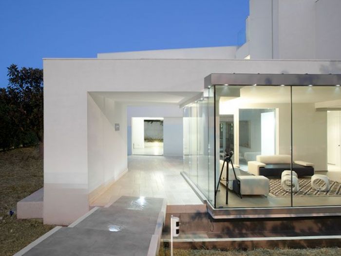 Archisio - Pedone Working - Progetto Villa di gioia casa passiva mediterranea