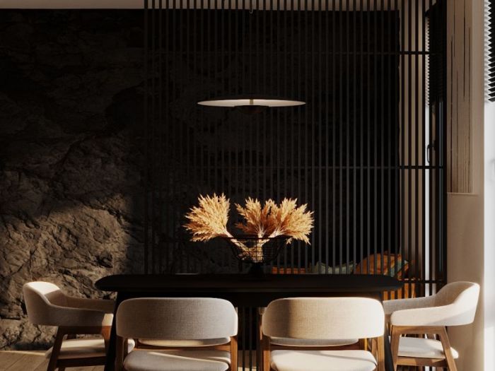 Archisio - Red Head Design - Progetto Cucina con soggiorno