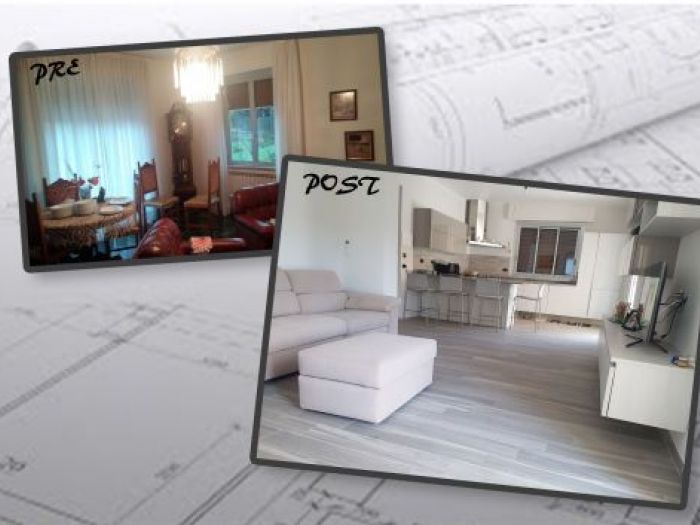 Archisio - Arch Lorenzo Ardito - Progetto Ristrutturazione appartamento rapallo