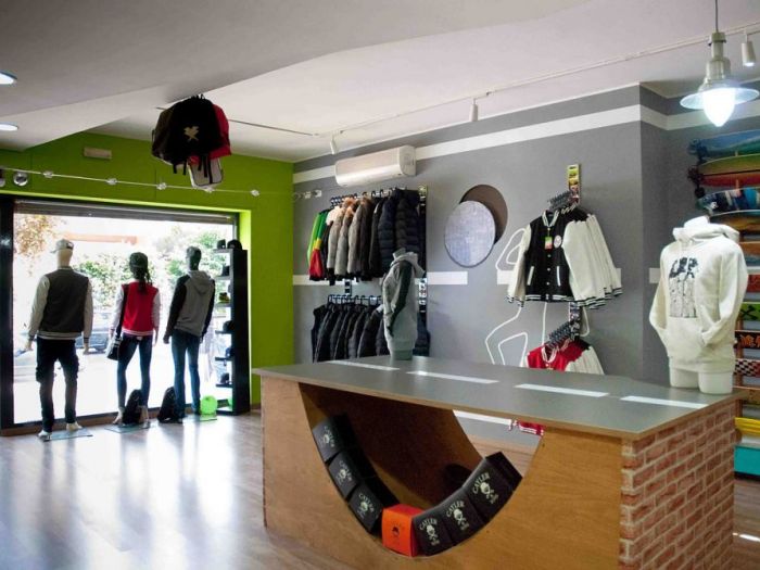 Archisio - Yodaa Architecture - Progetto Flash clothing store