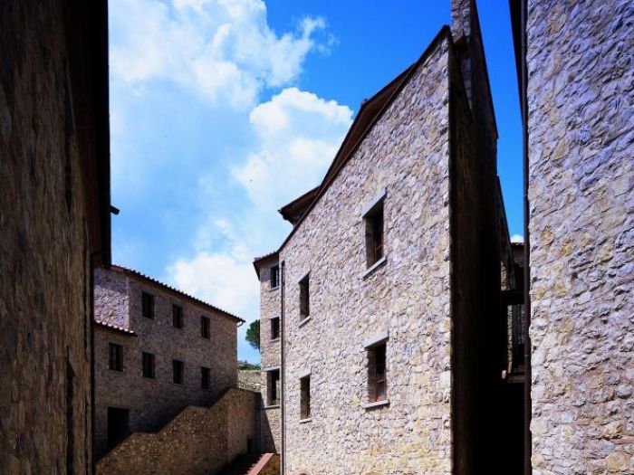 Archisio - Simone Casini - Progetto Borgo novo di gaiole in chianti