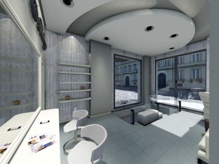 Archisio - Francesco Guglielmo - Progetto Progetto di un locale commerciale e parucchiere