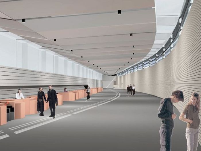 Archisio - Andrea Stipa - Progetto Nuovo edificio per il check-in remoto allaeroporto di torino caselle