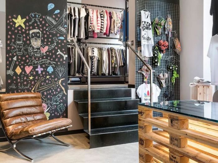 Archisio - Valerio Zanicotti - Progetto Negozio di abbigliamento