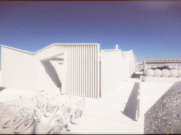 Archisio - Studio Ferretti - Progetto Stabilimento balneare ippocampo