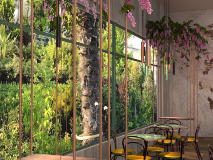 Archisio - Pfr Arredamentyi srl - Progetto Work in progress - bistrot con fioraio