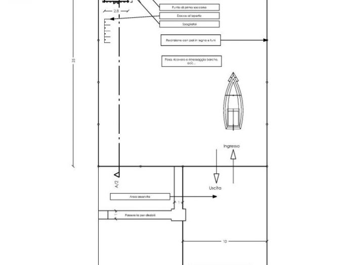 Archisio - Francesco Paolo Ciccarelli - Progetto Progetto di una rimessa per barche