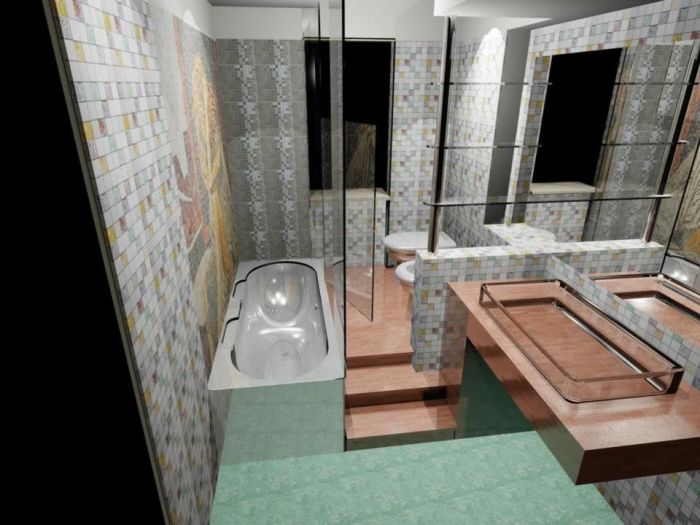 Archisio - Evoluzione Habitat Sas - Progetto Ristrutturazione e costruzione bagni