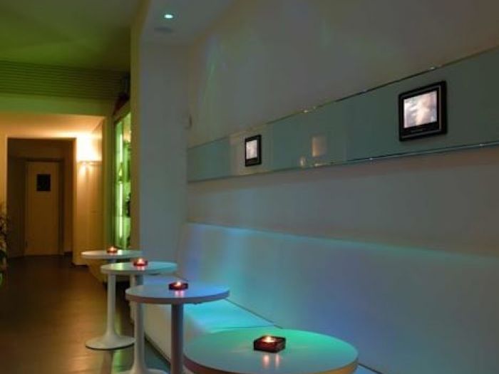 Archisio - Architectural Make Up - Progetto Cristall bar - ristrutturazione ed arredamento bar-ristoranteArch massimo viti arch francesca amore