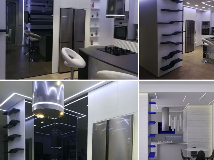 Archisio - Luca Minenna - Progetto Home q M - realizzazione di cucina su misura e bagni