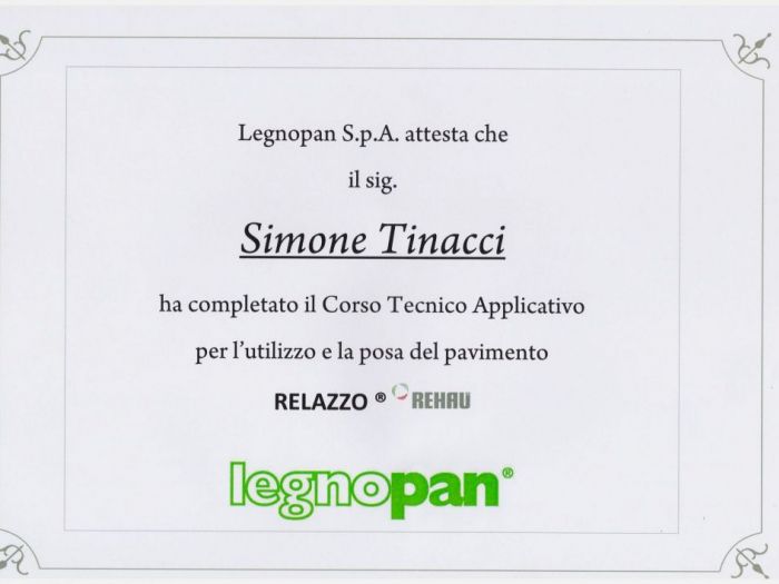 Archisio - Non Solo Legno - Progetto Certificazioni