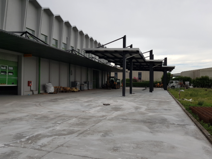 Archisio - Studio Tecnico Dondi - Progetto Ampliamento capannone e manutenzione straordinaria della copertura