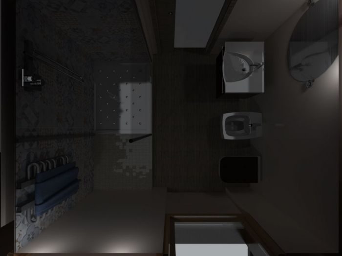 Archisio - Antonio Cardalisco - Progetto Ristrutturazione appartamento roma nord