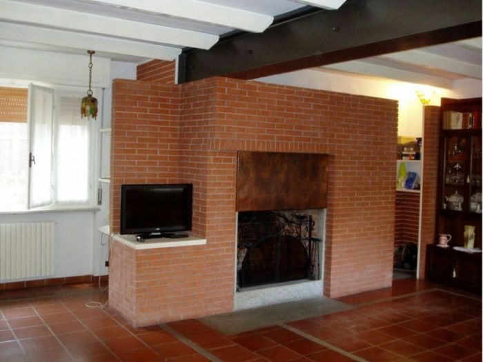 Archisio - Paolo Abelli - Progetto Interno con camino 1