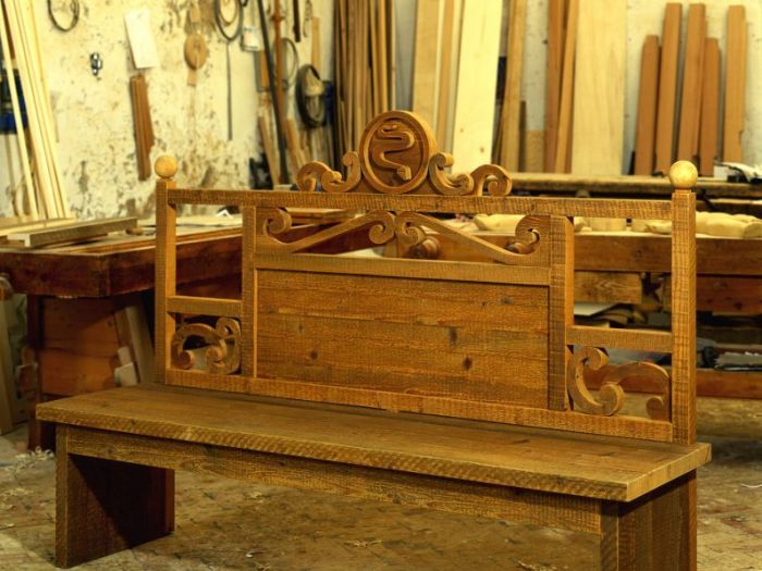 Archisio - Bottega Michelangeli - Progetto Realizzazione panche