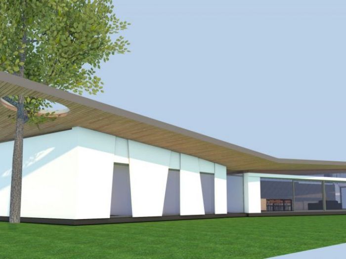 Archisio - Michele Slaviero - Progetto Casa afprogetto in corso per la realizzazione di una casa unifamiliare ad un piano a basso consumo energetico