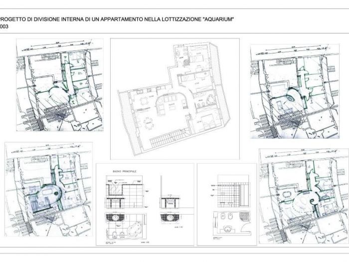 Archisio - Marco Pagano - Progetto Planimetria 2003