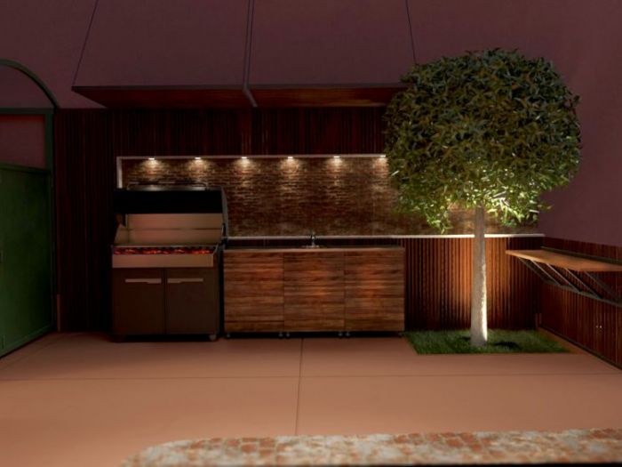 Archisio - Vincenzo Bonarrigo - Progetto Progetto piscina a sfioro e organizzazione esterna