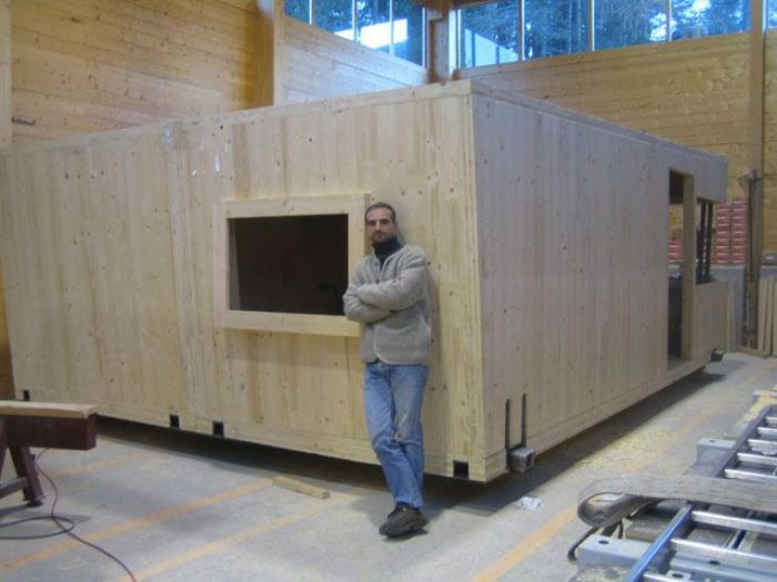 Archisio - Mauro Rossaro - Progetto Cellula abitativa mobile