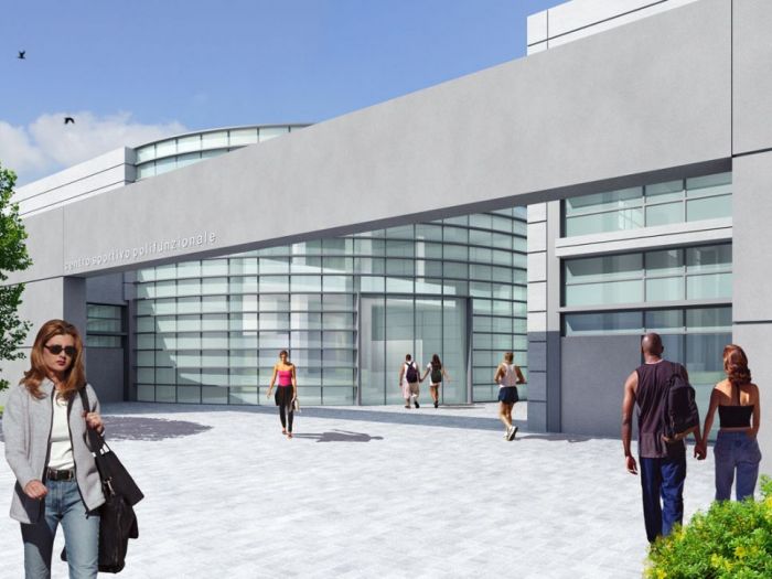 Archisio - Monia Alberici - Progetto Centro sportivo polifunzionale