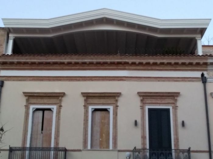 Archisio - Arch Antonio Arcangelo Dalessandro - Progetto Progettazione di portale in legno lamellare