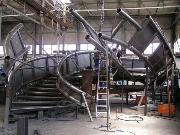 Archisio - Roberto Rossi - Progetto Scale per interni - fuksas e armani - new york