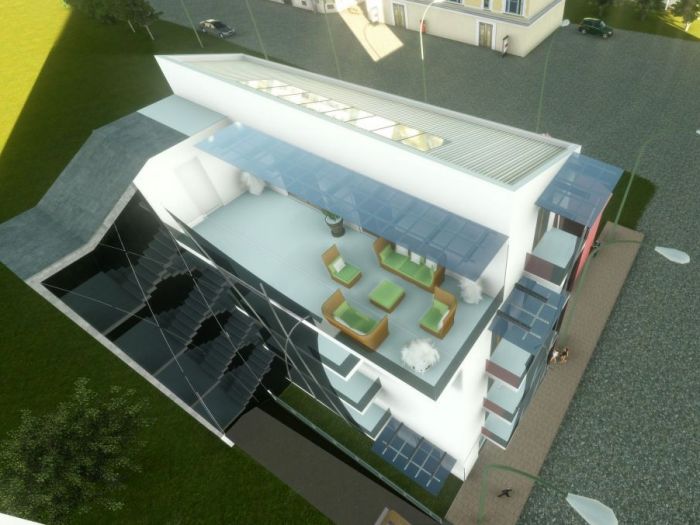 Archisio - Davide Amerio - Progetto Palazzina via boston