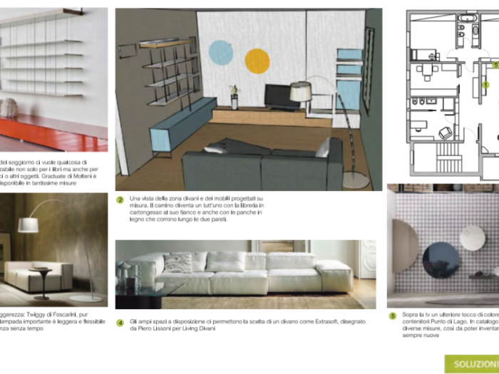 Archisio - Amodo - Progetto Declinazioni di legno e colore