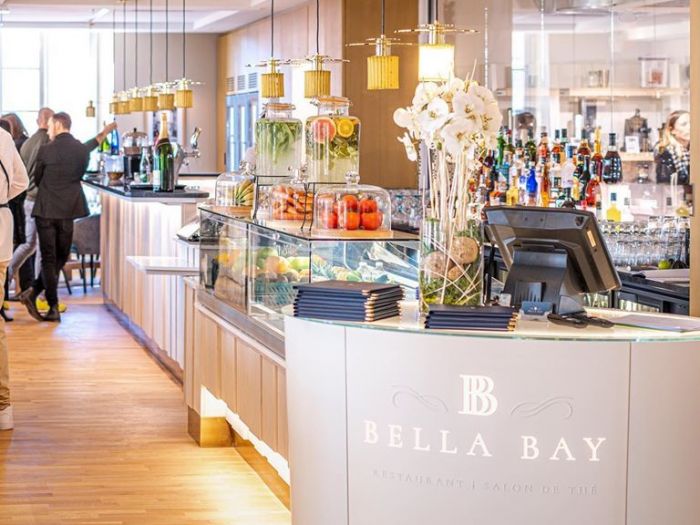 Archisio - Flli Groppo srl - Progetto Ristorante bella bay - galeries lafayette nice