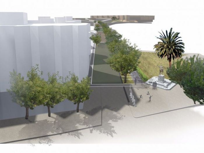 Archisio - Gionatan Calvo - Progetto Concorso di idee per la riqualificazione architettonica-ambientale di viale castello