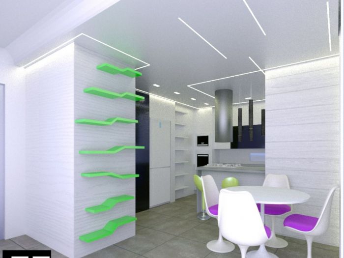 Archisio - Luca Minenna - Progetto Home q M - realizzazione di cucina su misura e bagni