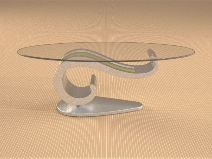 Archisio - Dablec Di Tiziano Moletta - Progetto Tavolino da salotto classico lisa