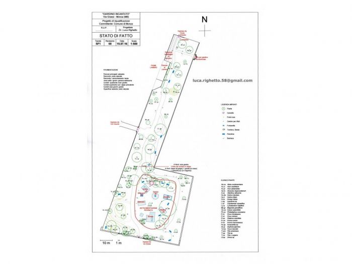 Archisio - Luca Righetto - Progetto Progettazione giardini Il giardino incantato