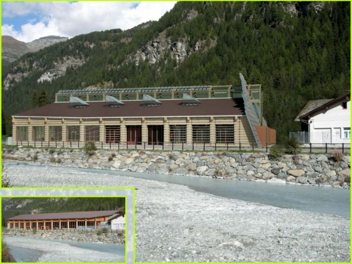 Archisio - Gpa Studio - Progetto Conversione del palazzo del ghiaccio in centro benessere