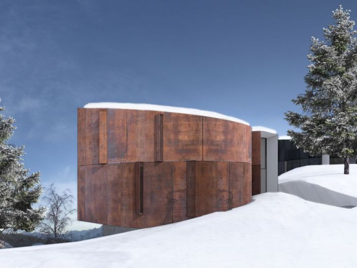 Archisio - Bicuadro - Progetto Nest powder mountain lot 9 salt lake city