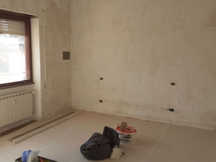 Archisio - Mani Srl Ristrutturazini - Progetto Restyling di un attico sito in roma zona bravetta