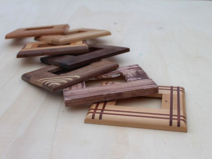 Archisio - Falegnameria Artigiana Bernardi Ezio - Progetto Placche copri interruttori