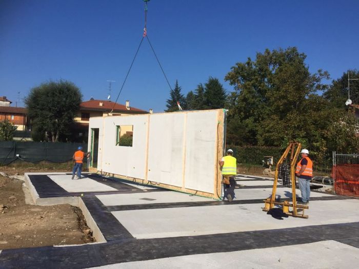 Archisio - Bclegno - Progetto Palazzine in xlam