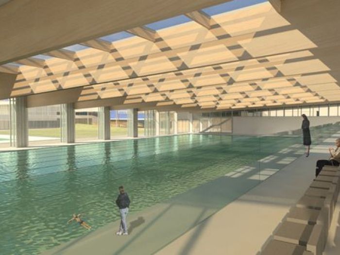 Archisio - Andrea Stipa - Progetto Sporting center in aprilia lt