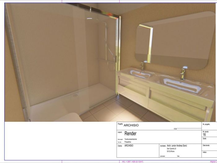 Archisio - Andrea Sorci Natural Living - Progetto Progetto di ristrutturazione di un monolocale bo