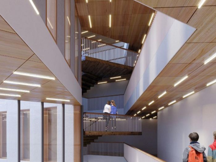 Archisio - Ati Project - Progetto Polo scolastico alberghiero