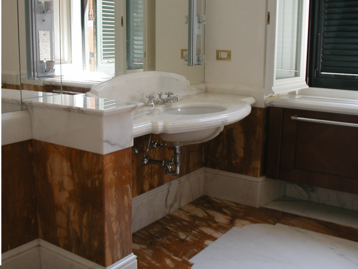 Archisio - Marmi Bizzarro - Progetto Bagni