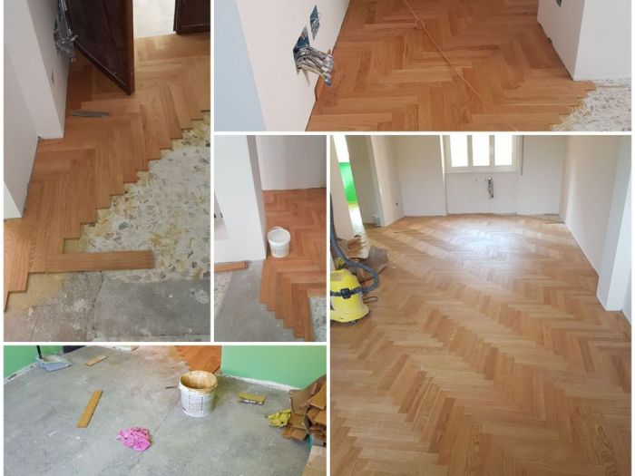 Archisio - Parquettista Roma - Progetto Posa parquet prefinito