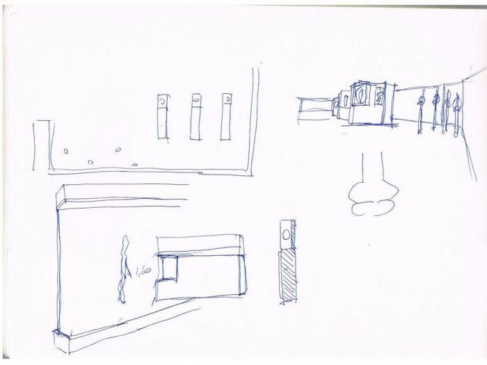 Archisio - Javier Reyes Batista - Progetto Marte museumHall allestimento temporaneo