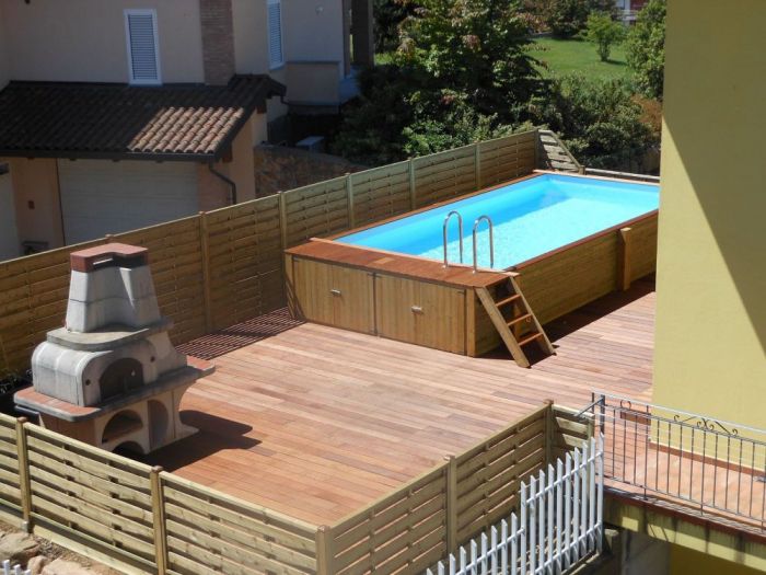 Archisio - Wood Piscine - Progetto Piscine fuori terra